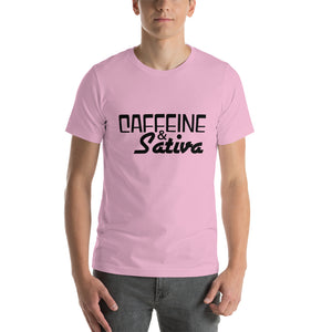 Caffiene and Sativa Short-Sleeve Unisex T-Shirt