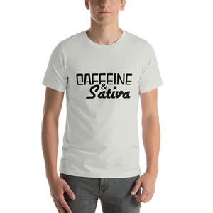 Caffiene and Sativa Short-Sleeve Unisex T-Shirt