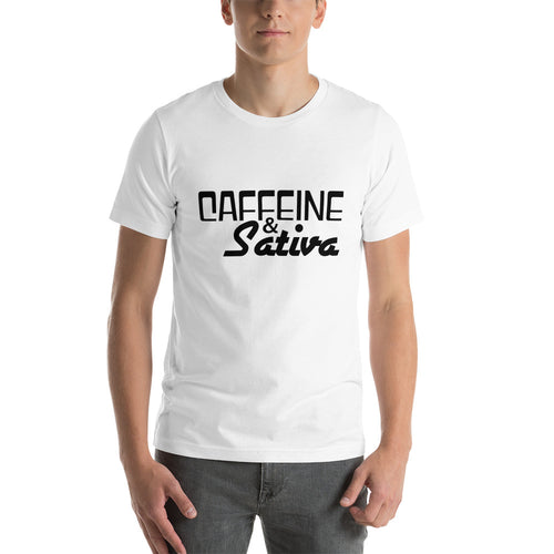 Caffiene and Sativa Short-Sleeve Unisex T-Shirt